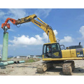 Excavator Attachment Sheet Hydraulic Pile Vibro Hammer Driver